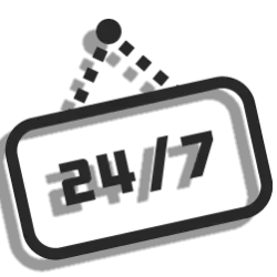 24/7 Round The Clock